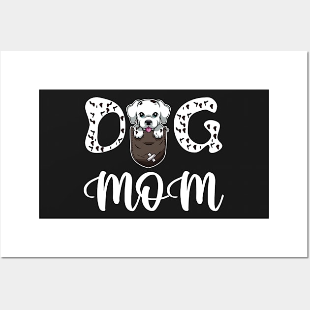 Dog mom ,dog lover Wall Art by YOUNESS98